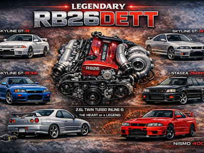 Kneeling Pad Legend: RB26DETT